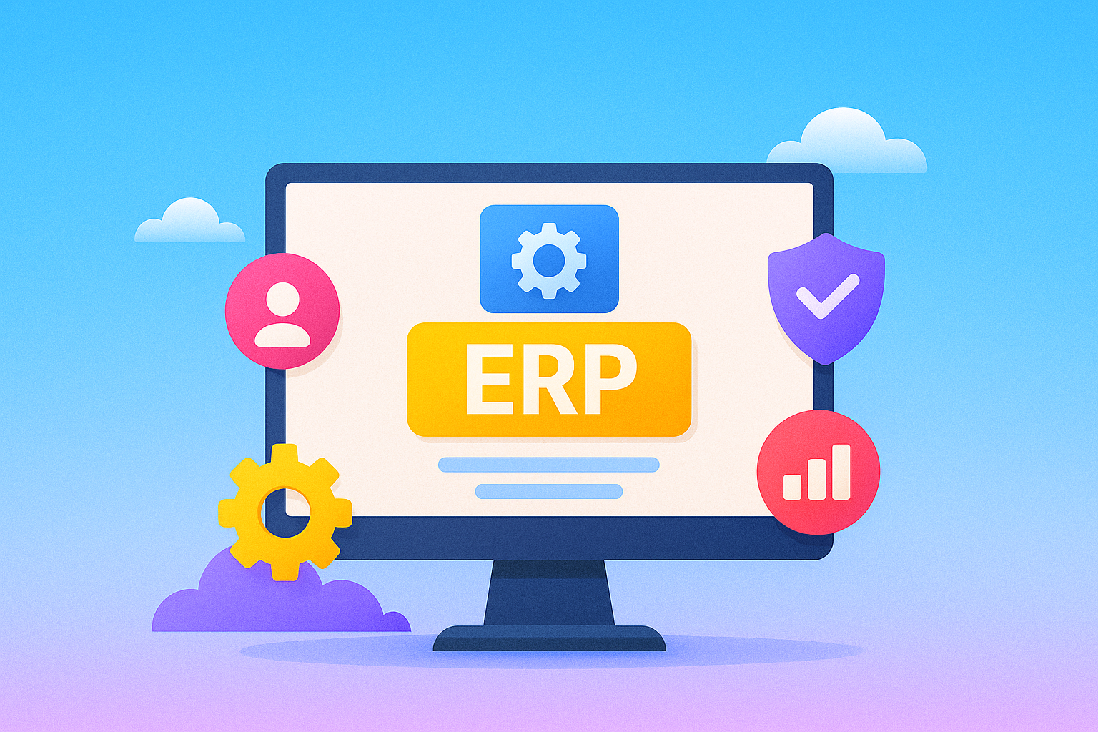Industry-specific ERP system streamlining supply chain and operations for enterprise efficiency