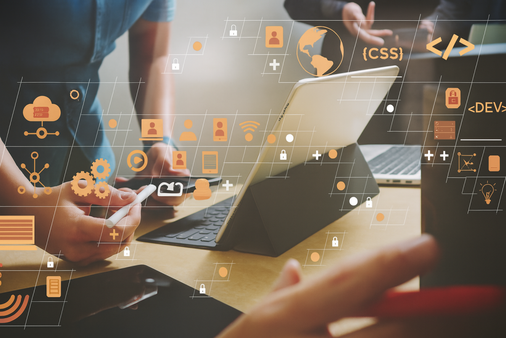 Laptop with Languages